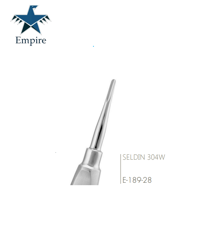 Empire's German Stainless Dental Root Surgery Elevator Seldin Root Elevator - New Exclusive Handle Easy Grip - EmpireMedical 