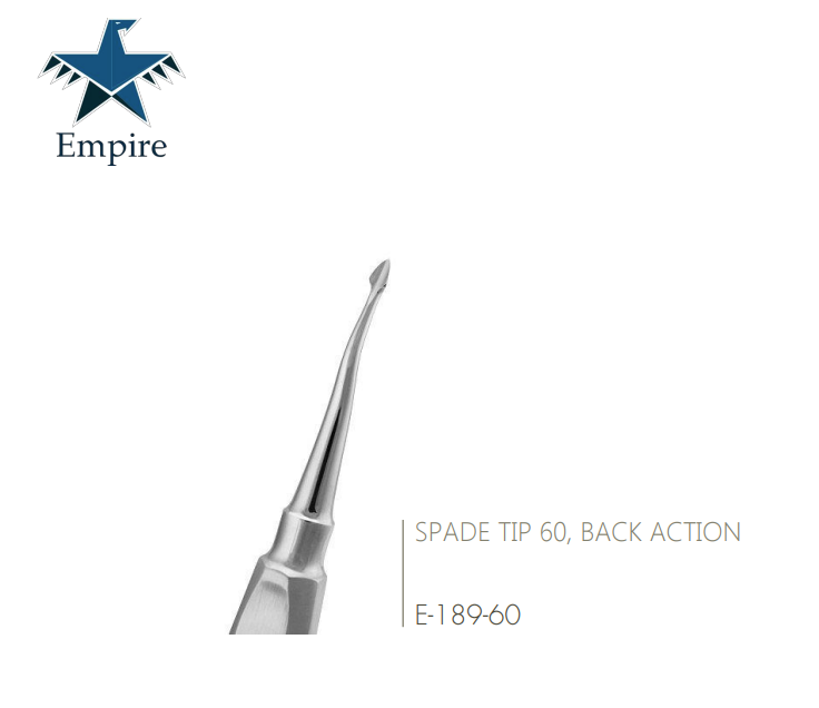 Empire's German Stainless Dental Root Surgery Elevator Spade Tip Root Elevator - New Exclusive Handle Easy Grip - EmpireMedical 