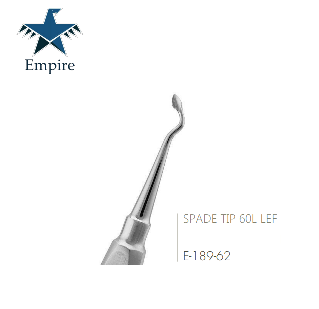 Empire's German Stainless Dental Root Surgery Elevator Spade Tip Root Elevator - New Exclusive Handle Easy Grip - EmpireMedical 