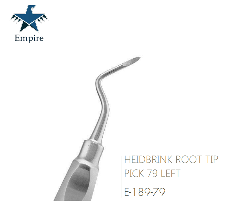 Empire's German Stainless Dental Root Surgery Elevator Heidbrink Elevator-New Exclusive Handle Easy Grip - EmpireMedical 