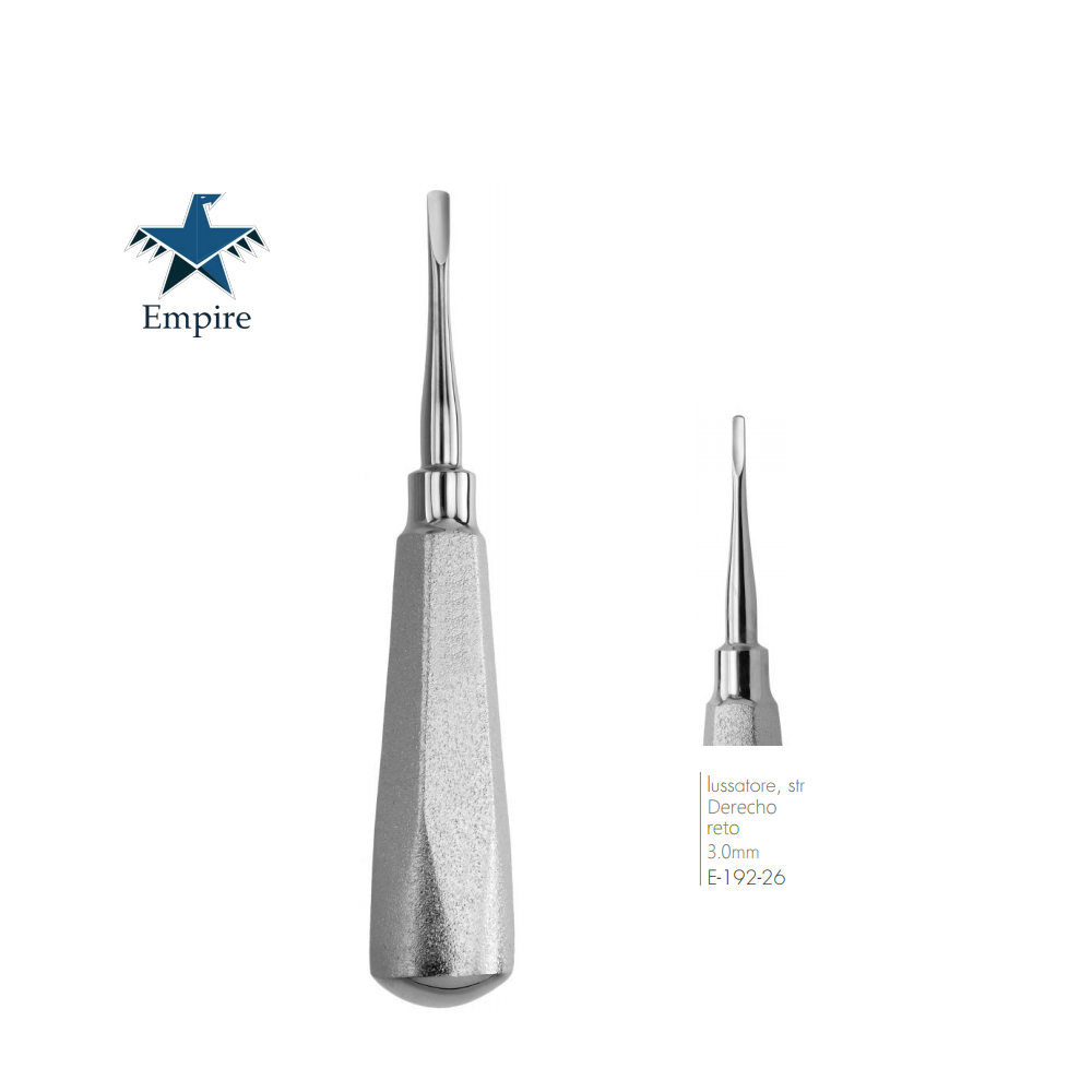 Empire's German Stainless Dental Root Surgery Elevator - Lussator Model Elevator - EmpireMedical 