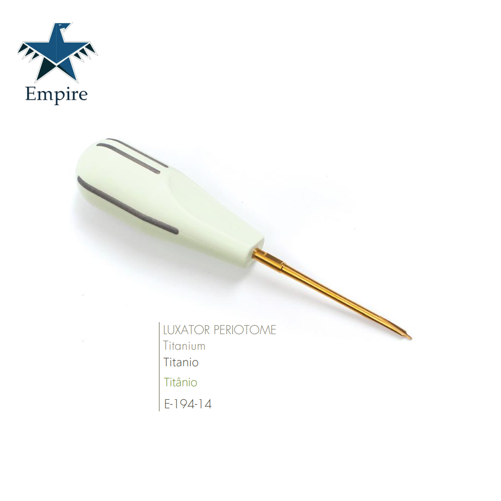 Empire's German Stainless Dental Surgery Titanium Root Elevator - Luxator Periotome - EmpireMedical 
