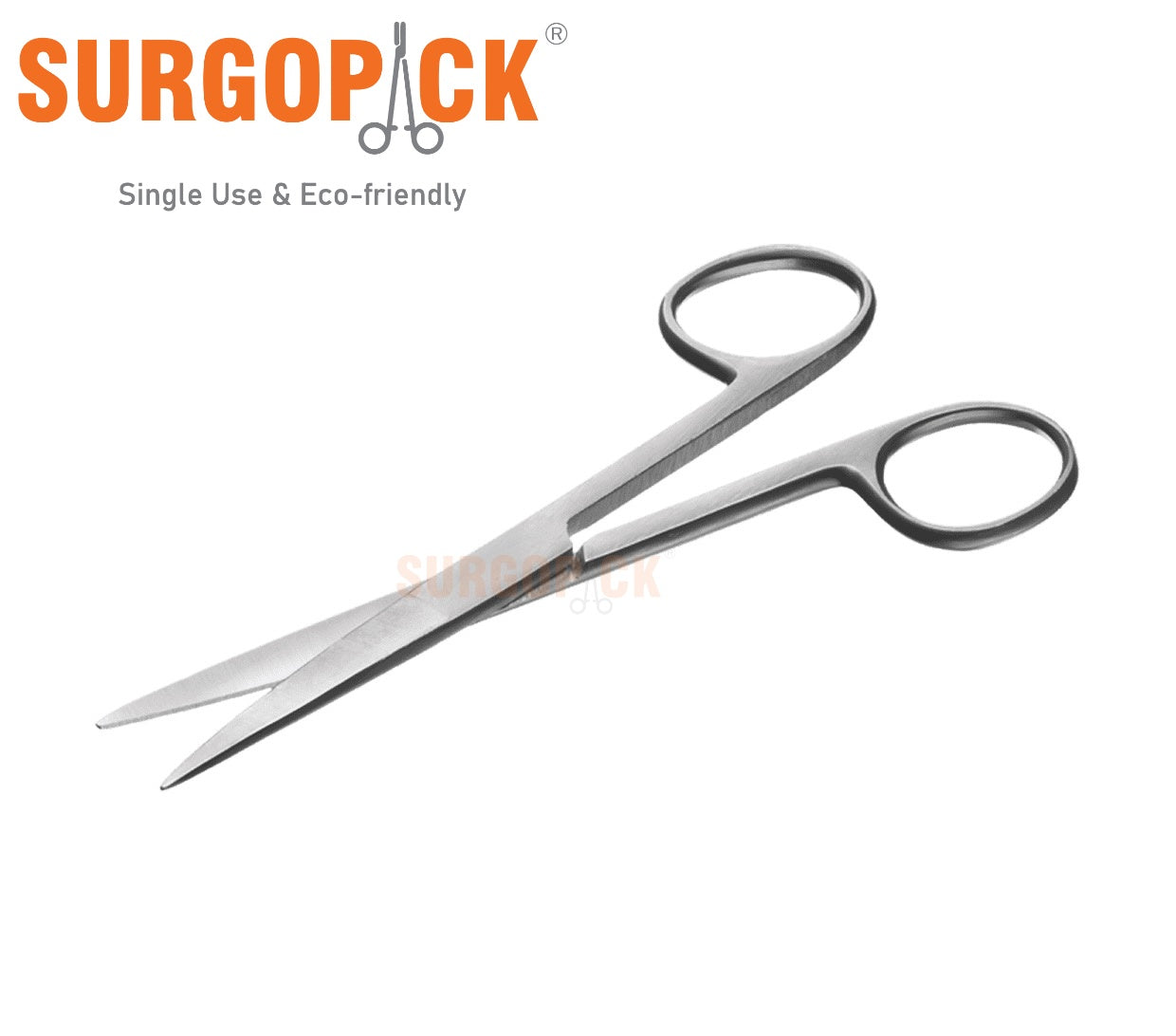 Box 50 Surgopack® Sterile Single Use Dressing Scissors Sharp Sharp 13cm / 5" Individually Packed - EmpireMedical 