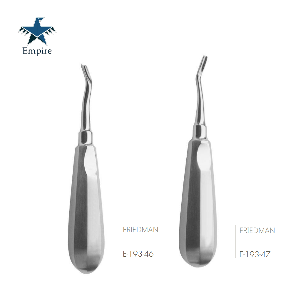 Empire's German Stainless Dental Root Surgery Elevator - Friedman Elevator - EmpireMedical 